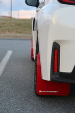 Load image into Gallery viewer, Rally Armor 23-25 Toyota GR Corolla Red UR Mud Flap w/White Logo