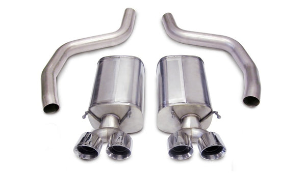 Corsa Axle-Back Exhaust for 2006-2013 Chevrolet Corvette C6 Z06 7.0L V8