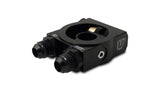 Vibrant Thermostatic Oil Cooler Sandwich Adapter w/Thermostat