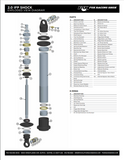 Replacement Shock Sleeve  0.75in OD x 1.675in LTG 1020 - Clear Zinc