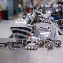 Load image into Gallery viewer, S&amp;S Cycle 00-21 Sportster Models 883cc to 1200cc Hooligan Kit - Silver