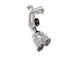 aFe Rebel Series 3in 304 SS Axle-Back Exhaust Side Exit w/ Polished Tips 19 Ford Ranger L4-2.3L (t)