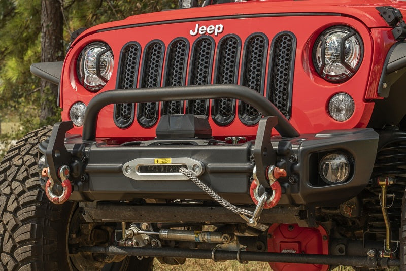 Rugged Ridge Arcus Front Bumper Set W/ Overrider 2018 Jeep Wrangler JK