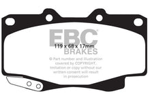 Load image into Gallery viewer, EBC 99-04 Toyota Tacoma 4WD 2.7 Yellowstuff Front Brake Pads