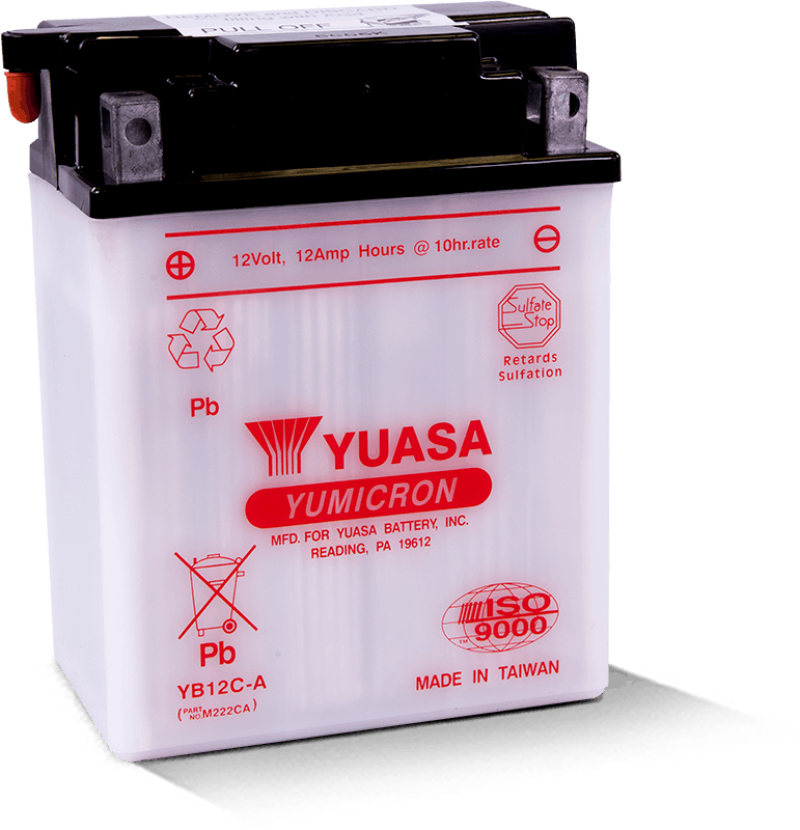 Yuasa YB12C-A Yumicron 12-Volt Battery