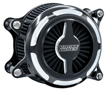 Load image into Gallery viewer, Vance &amp; Hines HD Multi Fit VO2 Blade Intake Black Contrast