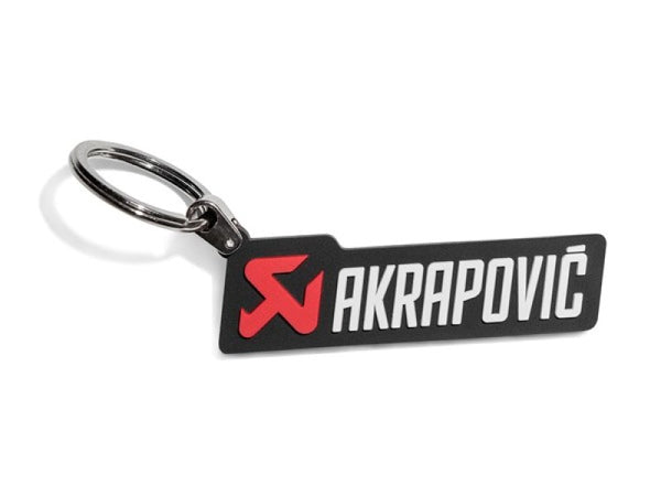 Akrapovic Horizontal Keychain  Official Branded Accessory