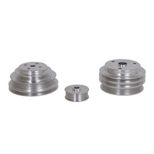 Load image into Gallery viewer, BBK 85-97 GM Truck 305 350 Underdrive Pulley Kit - Lightweight CNC Billet Aluminum (3pc)