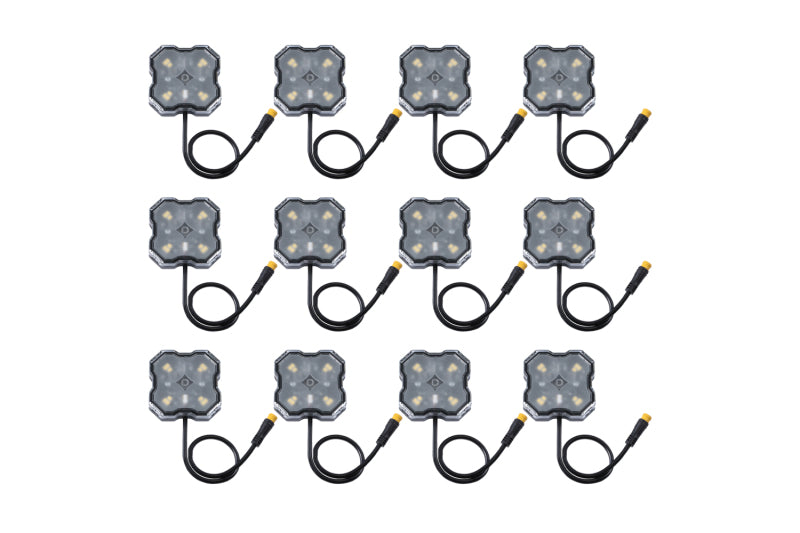 Diode Dynamics Single-Color Rock Light Installer Magnet Mount Kit (12-pack)