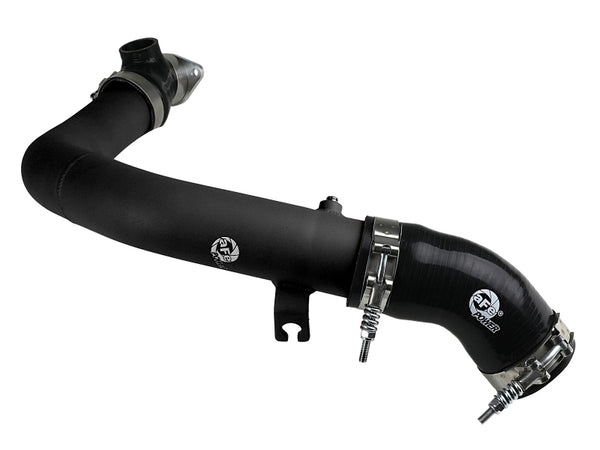 aFe BladeRunner 2.5in Aluminum Hot Side Charge Pipe 15-20 Subaru WRX 2.0T - Black