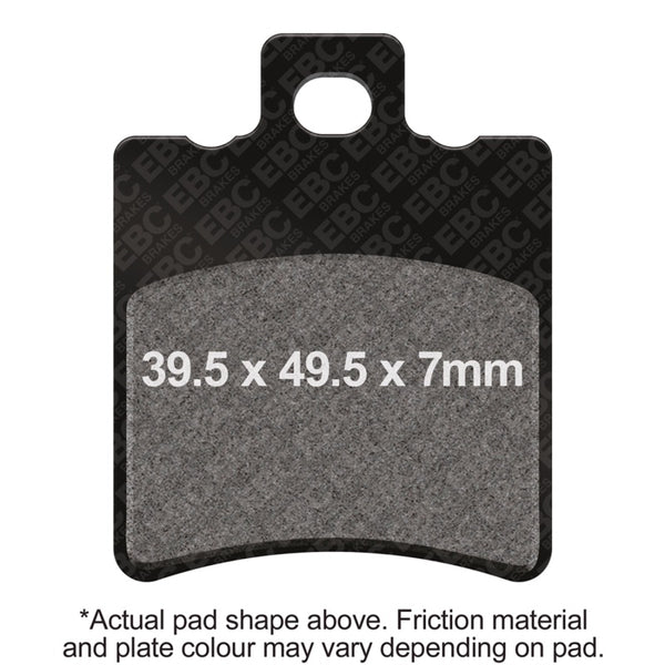 EBC 98-99 Yamaha CW 50 Bws Front Left FA-SFA-X Brake Pads