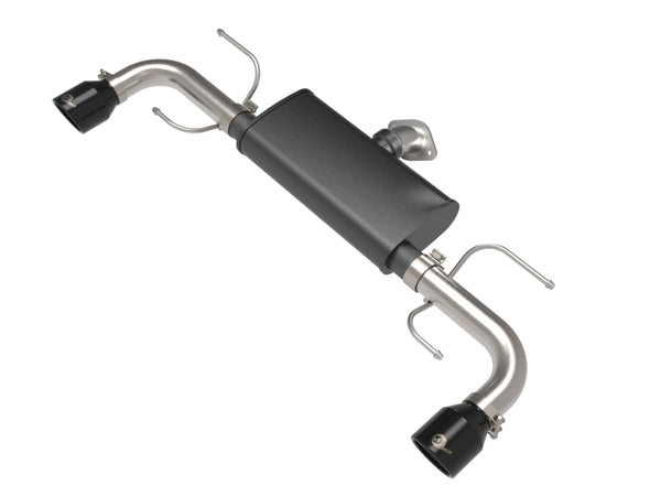 aFe Takeda Stainless Steel Axle-Back Exhaust System for 2017-2021 Mazda CX-5 2.5L with Black Tips