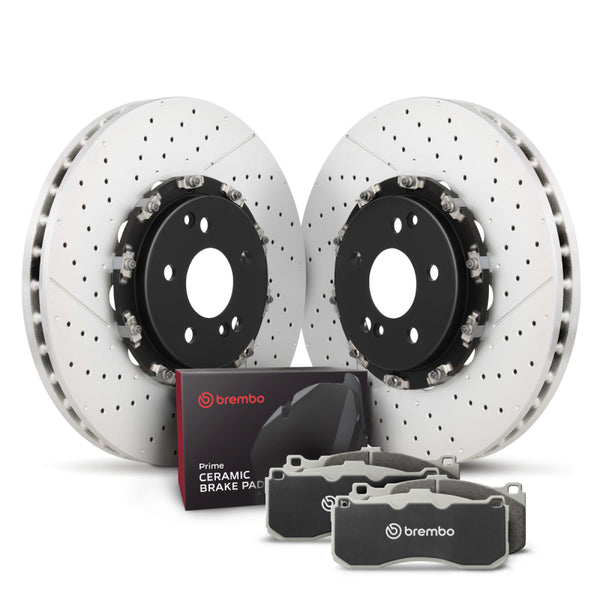 Brembo OE Front Disc Brake Kit for 2011-2018 Nissan GT-R