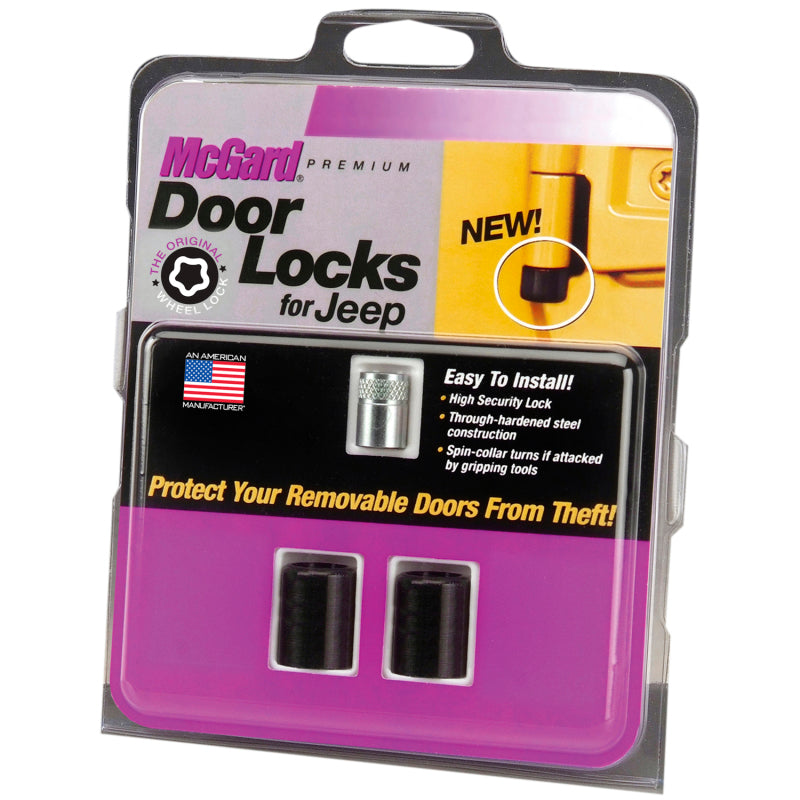 McGard 97-06 Jeep Wangler TJ / Unlimited LJ 2-Door Lock Set - (2 Locks)