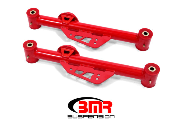 BMR Suspension Non-Adjustable Lower Control Arms for 99-04 Mustang - Polyurethane - Red