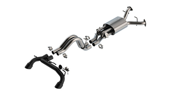 Borla ATAK Catback Exhaust for 22-24 Ford Bronco Raptor V6 Turbo AT 2WD/4WD