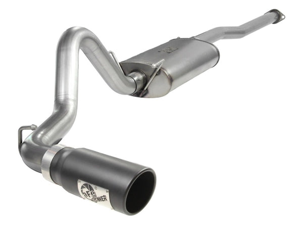 aFe MACHForce XP Cat-Back Exhaust System for Toyota Tacoma 2005-2013 V6-4.0L (Black Tip)