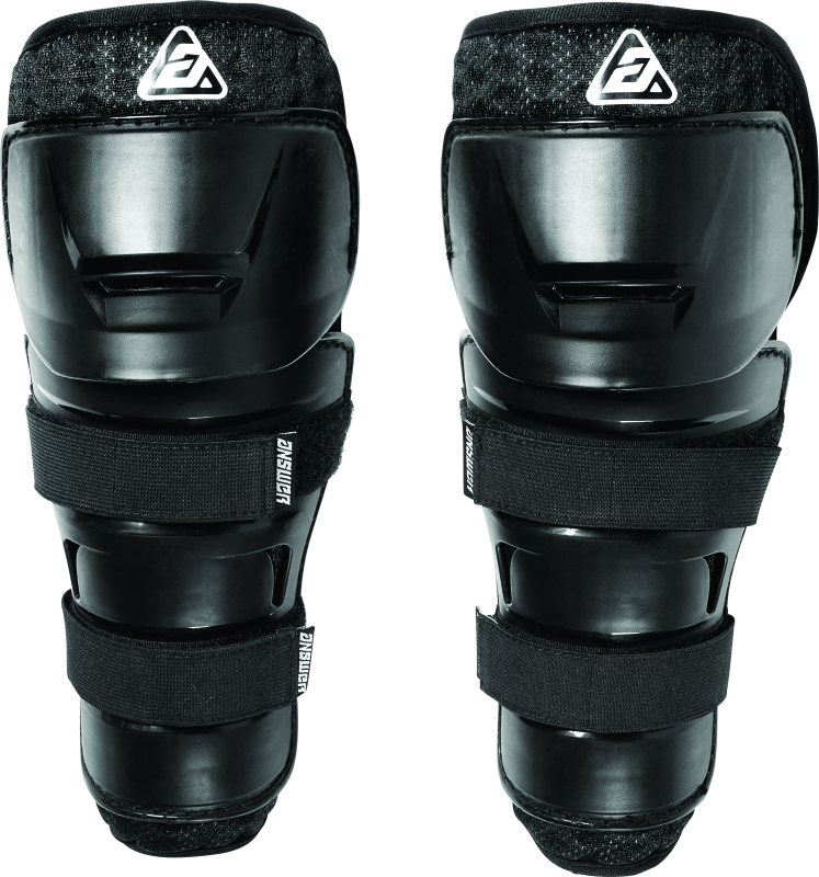 Answer Peewee Knee Guard Black