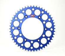 Load image into Gallery viewer, Renthal 2018 Husqvarna FE 250 Rear Grooved Sprocket - Blue 520-49P Teeth