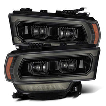 Load image into Gallery viewer, AlphaRex 19-21 Ram 2500 LUXX LED Proj Headlights Plank Style Alpha Blk w/Activ Light/Seq Signal/DRL