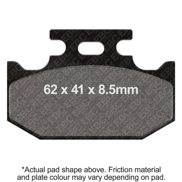 EBC 89-93 Kawasaki KX G/H/J Rear Left/Right FA-SFA-TT-X Brake Pads
