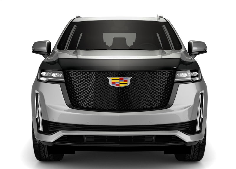 AVS 2021 Cadillac Escalade High Profile Bugflector II Hood Shield - Smoke