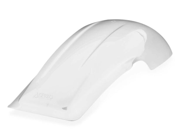Acerbis NOST Universal Rear Fender - White (Dirt Bike)