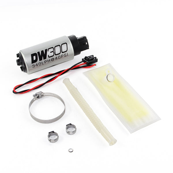 DeatschWerks DW300 340 LPH In-Tank Fuel Pump with Install Kit for 92-95 BMW E36 325i