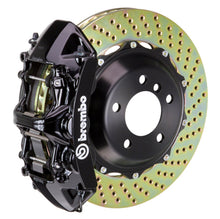 Load image into Gallery viewer, Brembo 92-98 318i/325i (Excl. xDrive) Front GT BBK 4 Piston Cast 2pc 355x32 2pc Rotor Drilled-Black