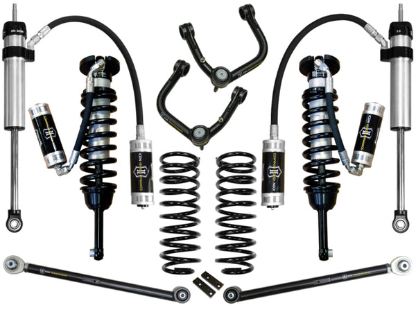 ICON 2010+ Toyota FJ/4Runner Stage 5 Suspension System with Tubular UCA (0-3.5in)