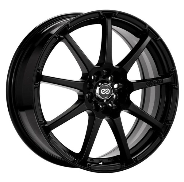 Enkei EDR9 15" Black Wheel - 15x6.5, 4x100/114.3, 38mm Offset, 72.6 Bore