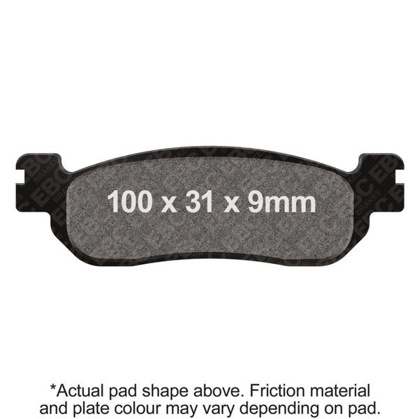 EBC 1999 Yamaha RXS 115 3HB8 Front Left FA-SFA-X Brake Pads