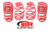 BMR 10-15 5th Gen Camaro V8 Lowering Spring Kit (Set Of 4) - Red