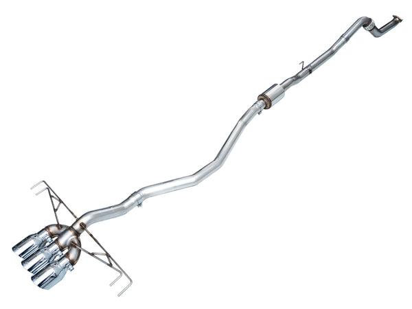 AWE Tuning Track Edition Catback Exhaust for 2023 Honda Civic Type R FL5 w/ Triple Chrome Tips