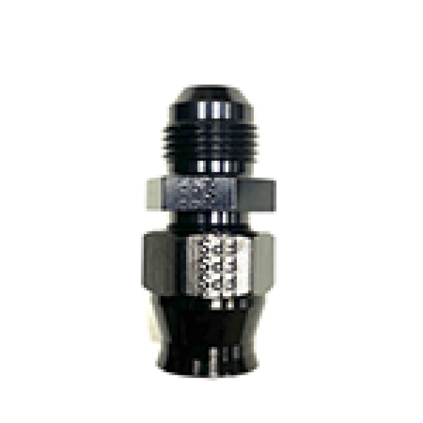 Fragola -6AN Male x 3/8" Tube AN Adapter Fitting - Black