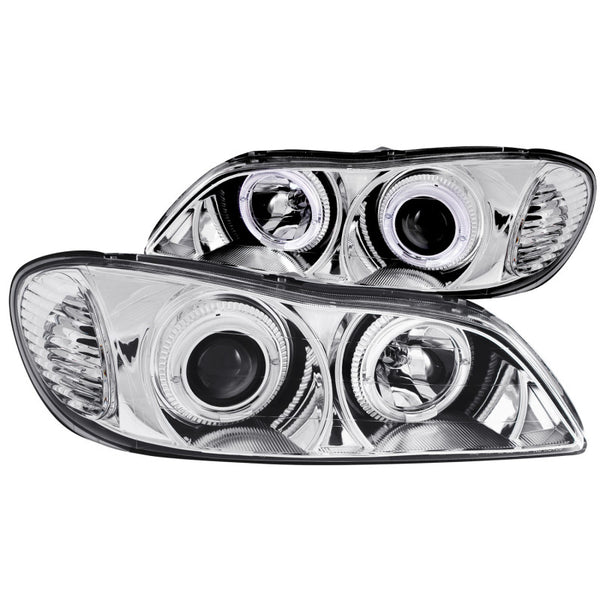 ANZO Projector Headlights w/ Halo (Chrome) for Infiniti I30 2000-2001