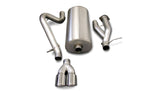 Corsa 2003-2006 Hummer H2 6.0L V8 Polished Sport Cat-Back Exhaust