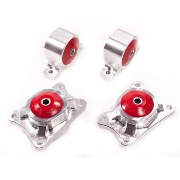 Innovative Mounts 00-09 Honda S2000 F-Series Rear Diff Mounts - Silver Aluminum 75A Bushings