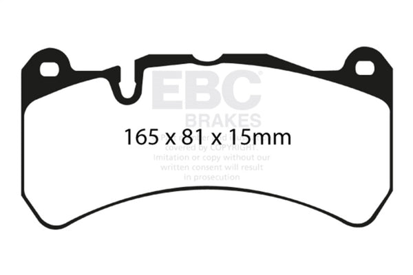 EBC Bluestuff NDX Front Brake Pads for 2007-2008 Ferrari 430 Scuderia