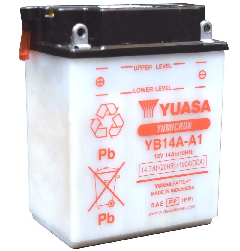 Yuasa YB14A-A1 Yumicron CX 12-Volt Battery