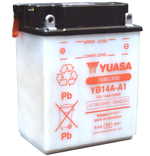 Load image into Gallery viewer, Yuasa YB14A-A1 Yumicron CX 12-Volt Battery