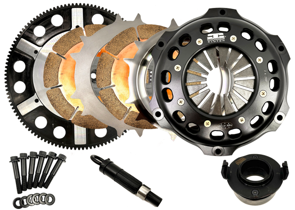 Competition Clutch Twin Disc Ceramic Clutch Kit for Honda/Acura B Series - 184mm