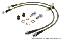 Load image into Gallery viewer, StopTech 11-17 Lexus CT200h Stainless Steel Front Brake Lines