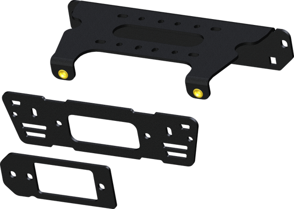 KFI 19-24 Polaris Ranger PRO XD/ Crew / 15-19 Ranger 570-1000/ Crew 900 Body Style Winch Mount