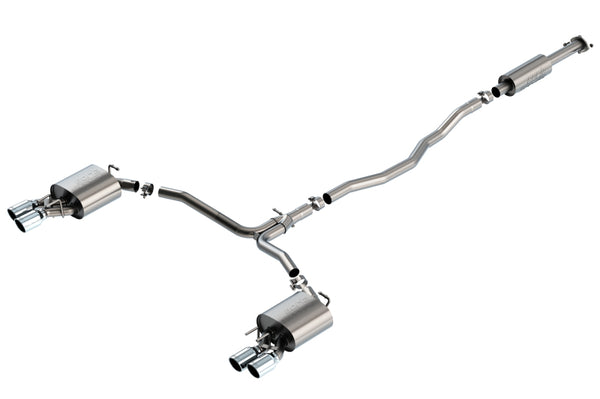 Borla Cat-Back S-Type Exhaust for 18-20 Toyota Camry XSE 3.5L V6