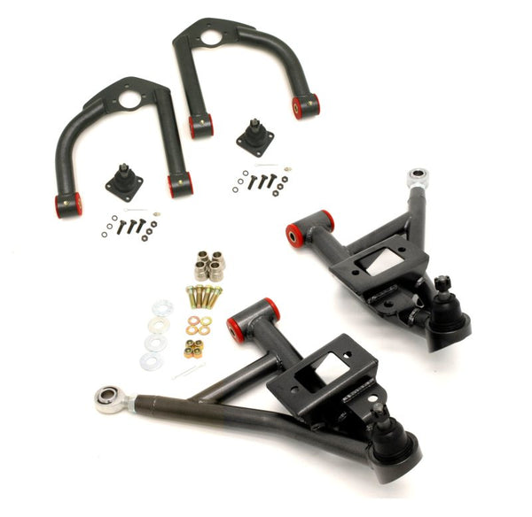 BMR 93-02 F-Body Black Hammertone Upper and Lower A-Arm Kit