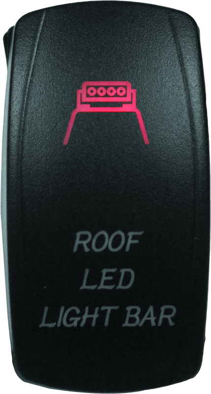 DragonFire Racing Lighted Roof Switch - On/Off Red LED