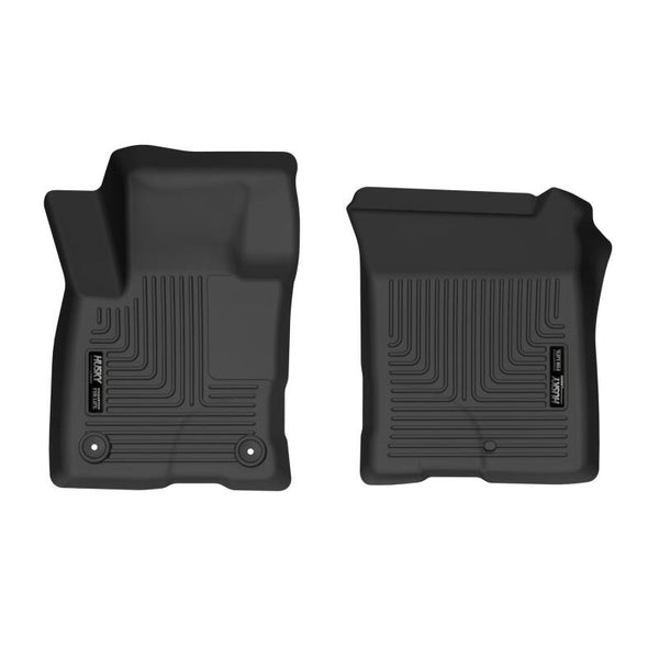 Husky Liners X-act Contour Floor Liners for 21-22 Ford Bronco Sport - Front & 2nd Seat (Black)