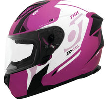 Load image into Gallery viewer, THH Helmets T810S Hayate Metallic Pink/White - 2XL