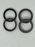 KYB  Front Fork Oil and Dust Seal Set 49 mm. Showa Forks